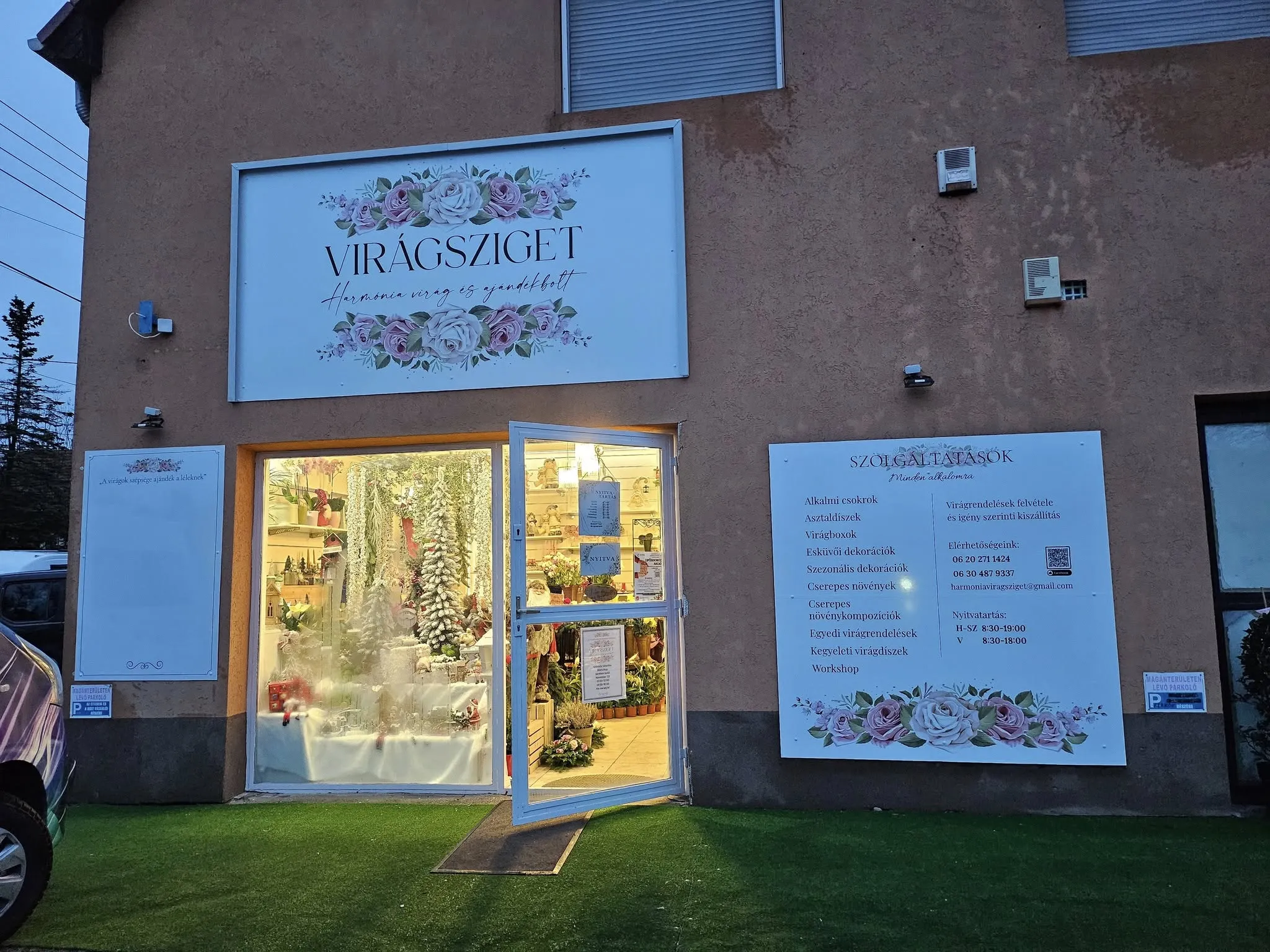 Harmónia Virágsziget — virágkötés 54