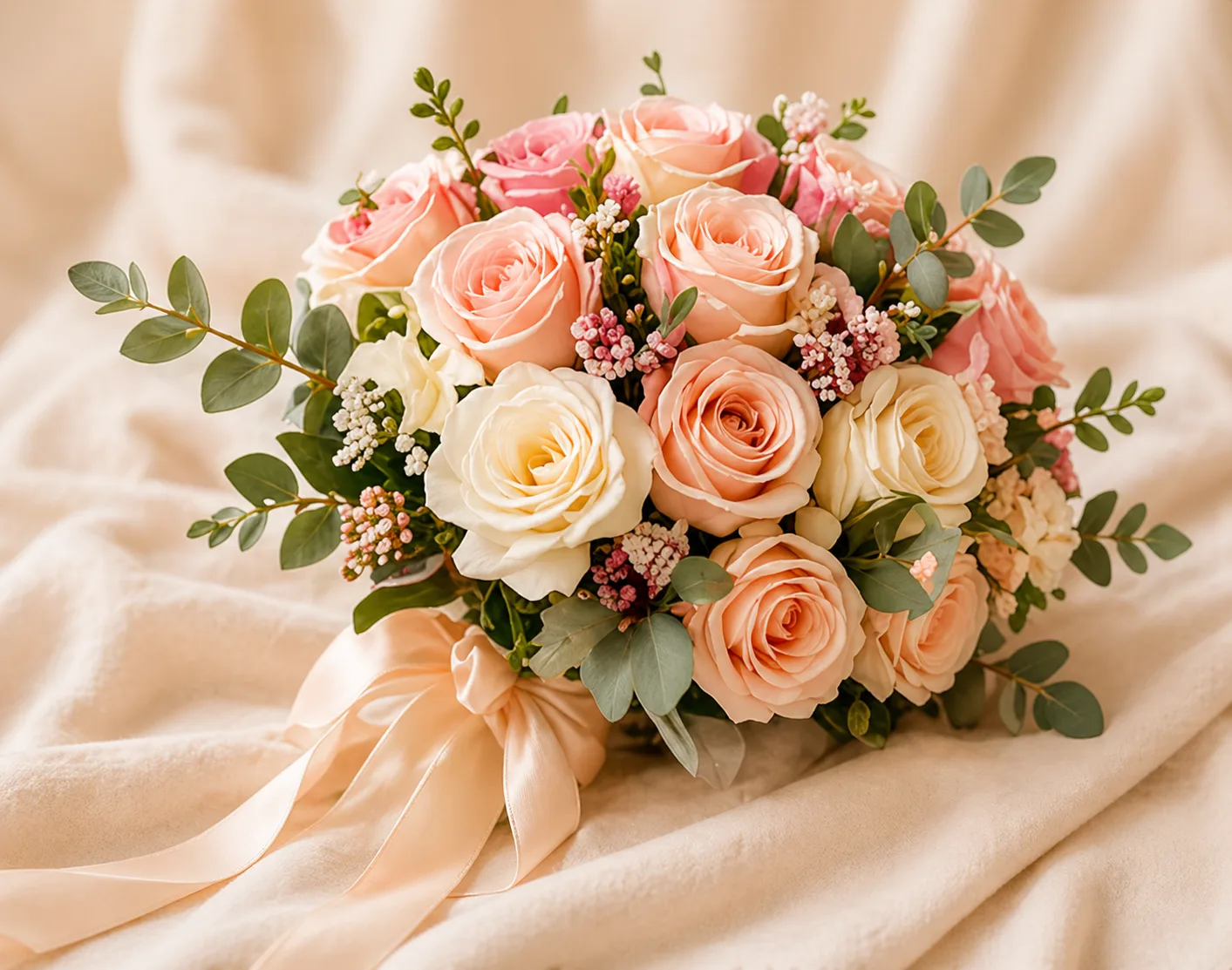 Menyasszonyi csokor és esküvői virág — Harmónia Virágsziget